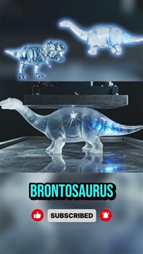 Ice T-Rex Under 100 Tons of Pressure! EPIC Break!