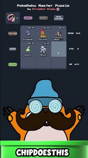 Can I Solve This Pokédoku Puzzle Without Messing Up?