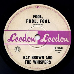 Ray Brown And The Whispers - Fool, Fool, Fool
