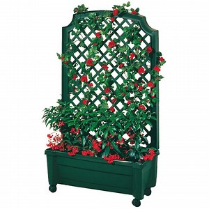 1.8K views · 128 reactions | Buy now! Bring ease to gardening with this self-watering planter trellis. Restrictions apply. See offer. | QVC | Facebook