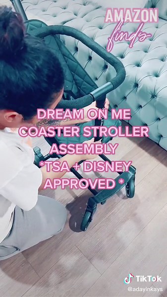 Dream On Me Coaster Stroller Assembly Tutorial