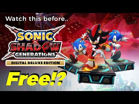 How to get Sonic X Shadow Generations [Digital Deluxe Edition] for FREE - (PS5, PS4, Xbox,Switch,PC)