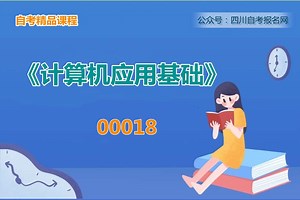 自考00018《计算机应用基础》教学视频 第一章3