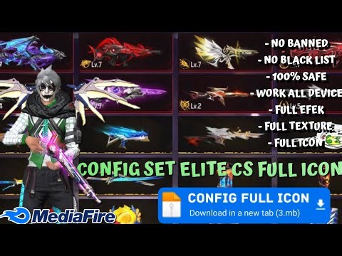 CONFIG SET ELITE CS V3 DARI SET GRATISAN FULL ICON ALL FF 😍 || BISA DILIHAT MUSUH?