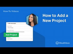 How to Add a New Project in Wealthbox