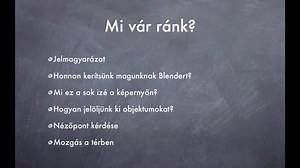 Blender 2.53 Tutorial - Kezelőfelület (Hungarian)