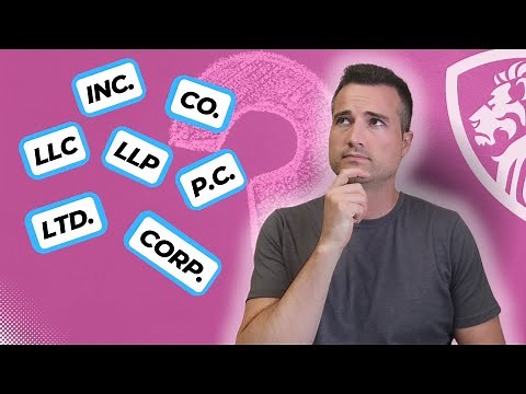 The difference between Inc., Ltd., Corp., LLP, and LLC