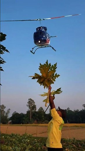 FUNNY HELICOPTER PRANK REACTION – EPISODE (1)