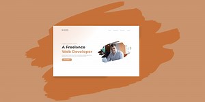 Portafolio para Desarrollador Web hecho con HTML y CSS