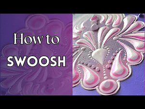 How to Create a Perfect Acrylic Swoosh for Dot Mandala Art ( practice sheets UPDATE 👇🏻)