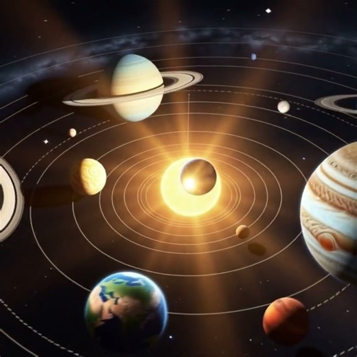 The Sun Shining From All Sides ☀️ | Stunning 3D Space View