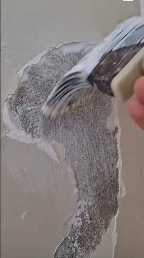 Satisfying Wall Repair with Joint Compound | Perfect Skim Coat Finish