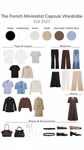 Get your closet ready for Fall with the French Minimalist Capsule Wardrobe: Fall 2025 Collection 🍁 available in the Classy Yet Trendy Store 🎉#capsulewardrobe #parisianstyle #parisiennestyle #parisianchic #frenchoutfit #outfitideas #falloutfitideas #fallstyle | Classy Yet Trendy
