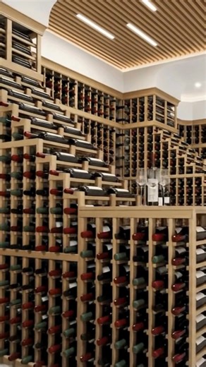 Wine storage that lasts doesn't happen by accident. Whether you're planning a dramatic waterfall feature or maximizing space under the stairs, the right design and quality racks make all the difference. #wineracksamerica #wineracks #woodwineracks #winecellardesign #winerackdesign #winewall #customhomes #waterfallwinerack #understairswinestorage | Wine Racks America