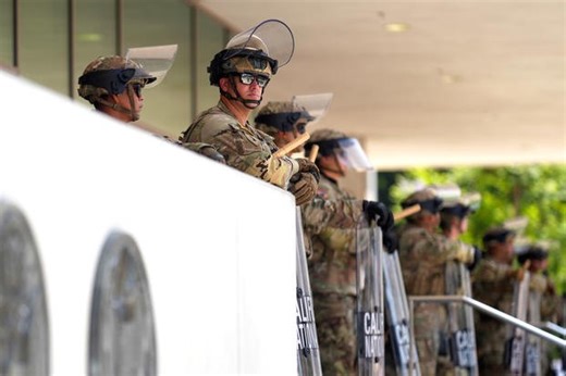 Trump Deploys Hundreds of Marines to LA in Growing Military Response to Immigration Raid Protests