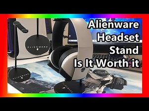 Alienware Gaming Headset Stand Unboxing and Review