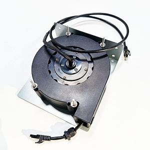 [Hot Item] RJ45 Cat5a CAT6 Network Ethernet Cable Wire Spool Extension Cable Retractable Cable Reel with Metal Support