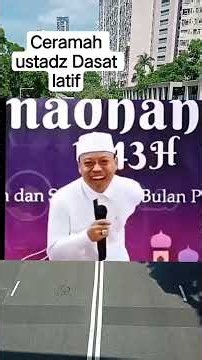 Ceramah ustadz Dasat latif