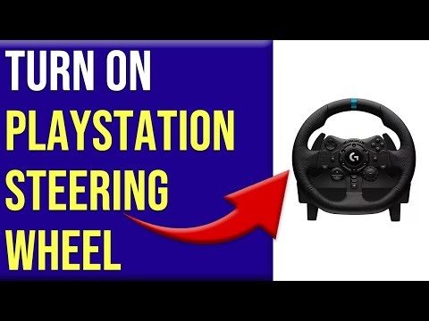 How To Turn On PlayStation Steering Wheel (How To Connect And Setup PlayStation With Steering Wheel)