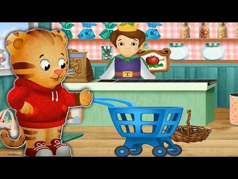 DANIEL TIGER Goes Shopping at PRINCE TUESDAY'S SHOP | Daniel Tiger's Neighborhood Explore Gameplay