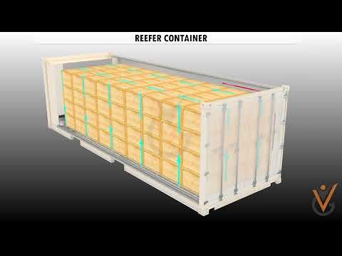 Reefer Container | Air flow | Virtual Guru