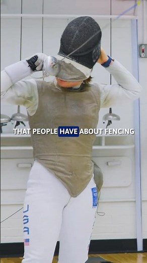 Fencing is a real sport