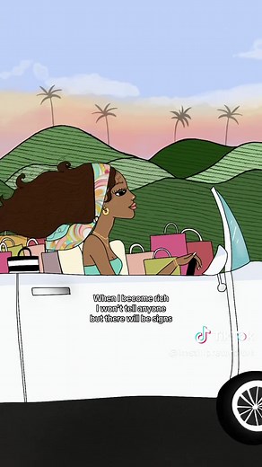 Animation & Procreate Illustration: Becoming Rich Signs