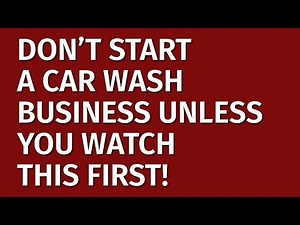 How to Start a Car Wash Business in 2024 | Free Car Wash Business Plan Included | Business Ideas