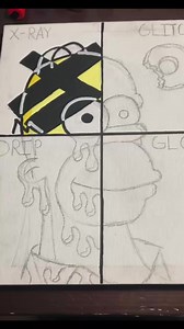 2.2K views | Drawing In 4 Different Styles!!! Homer Simpson | Painting Techniques | Facebook