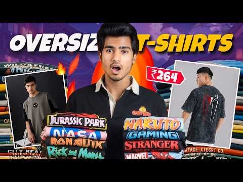 Cool And Styling Oversized T-Shirts Under 400 🔥