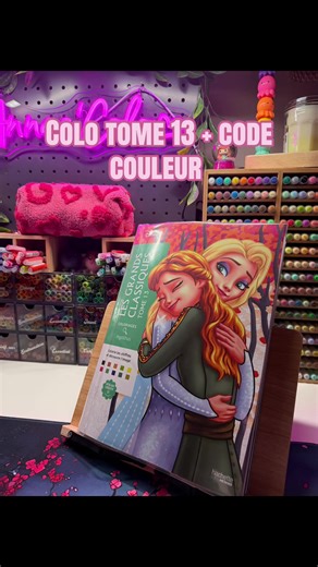 Code couleur dans le tome 13 de Bambi et sa maman #pourtoi #coloriagesmysteredisney #codecouleur #tome13 #bambi