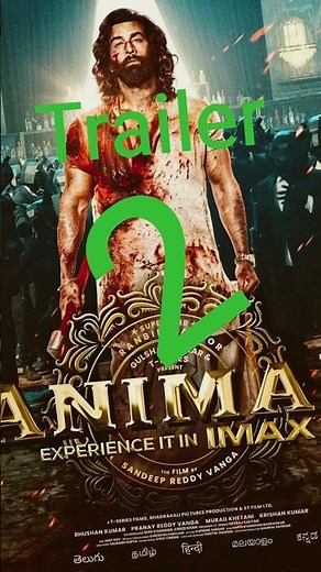 animal 2 movie official trailer | Ranveer Kapoor Kapoor, rashmika mandanna Bobby shot trailer animal