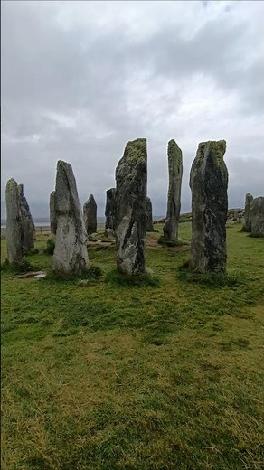 Callanish Standing stone circle Isle of Lewis Outer Hebrides Scotland