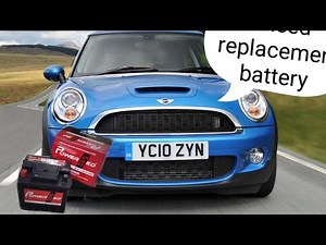 How to change??? replacement mini cooper battery r55 r56 r57 r58 r59