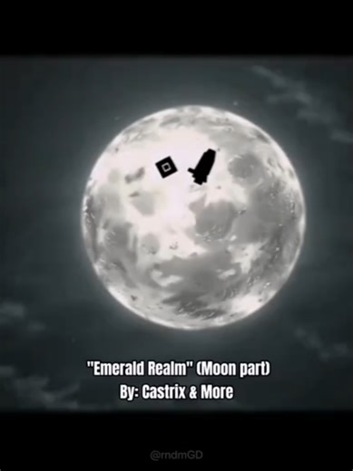 Natural Disaster Gameplay and Endscreen in Geometry Dash