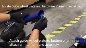 Robot S6 portable stretch wrapper - Installation