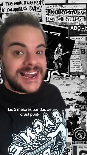 Las 5 mejores bandas de Crust Punk: Amebix, Extreme Noise Terror, Discharge, Doom, Nausea