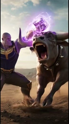 Thanos vs Alien Cows 🛸🐄
