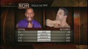 【4.5星】Davey Richards vs. Jay Lethal ROH 2012.10.13
