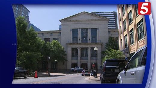 Nashville's main downtown public library reopens to the public nine months after parking garage fire