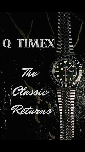 TW2U61800 Q Timex Reissue 38mm Stainless Steel Bracelet Men´s Watch #thesolitaryticker #timex #short
