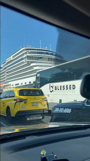 What It's Like at Seattle Pier 91 Cruise Terminal Pickup 🛳️🧳🚶‍♂️ #seattle #terminal #cruiseship