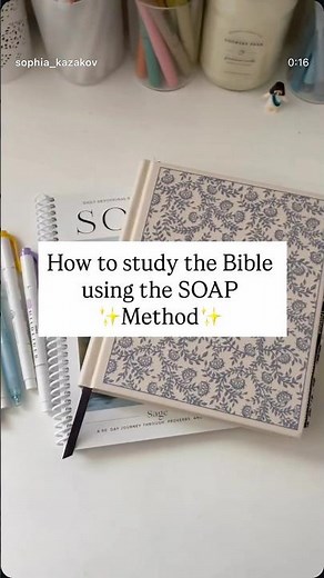 How to use the SOAP Method #biblestudy #biblejournaling #Christian #Christiantiktok
