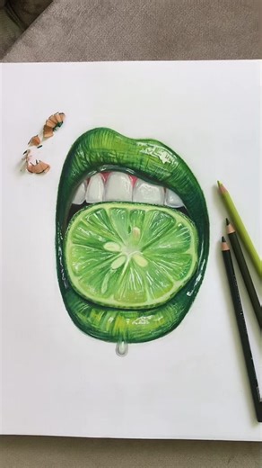 Lemon Lip Drawing Tutorial with Goku and Elizabeth Inspired Design