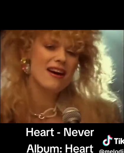Heart - Never Album: Heart 1985 #heart #never #1985 #80smusic #song #80s #music #musicvideo #rock #hardrock #wilson #annwilson #nancywilson