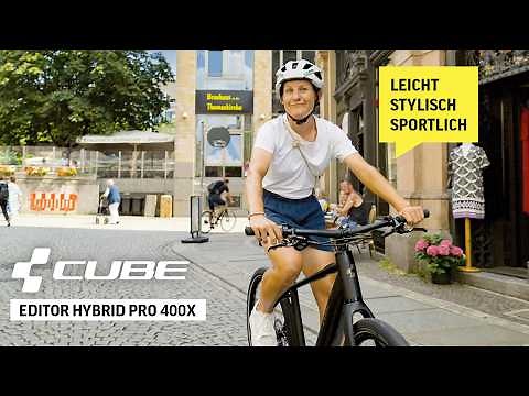 CUBE EDITOR HYBRID PRO 400X REVIEW | Dein leichtes, urbanes E-Bike für den Alltag! 🚦🌟