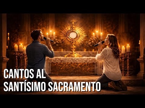 ADORACIÓN EUCARÍSTICA 🙏 5 Cantos a Jesús Sacramentado | Música Católica para Orar