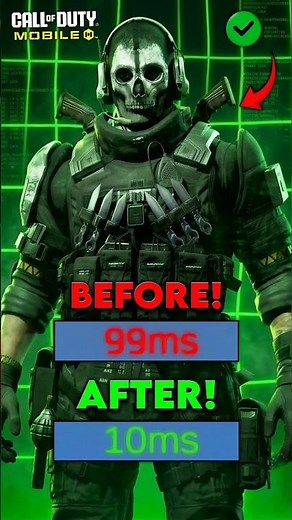 Zero Lag In Codm With 1 Click ✅️ #codmobile