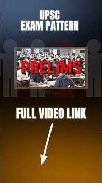 🤔UPSC Exam Pattern💯