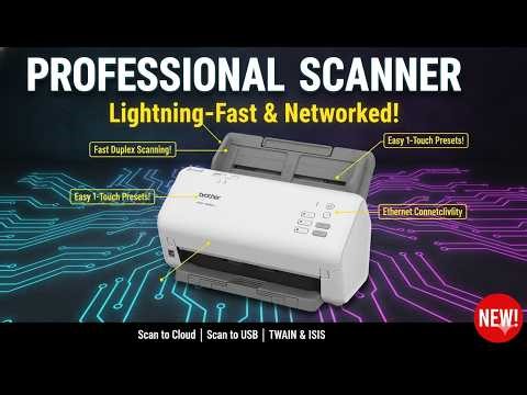 Brother ADS-4300N Scanner Review – Fast Office Scanner Worth It?